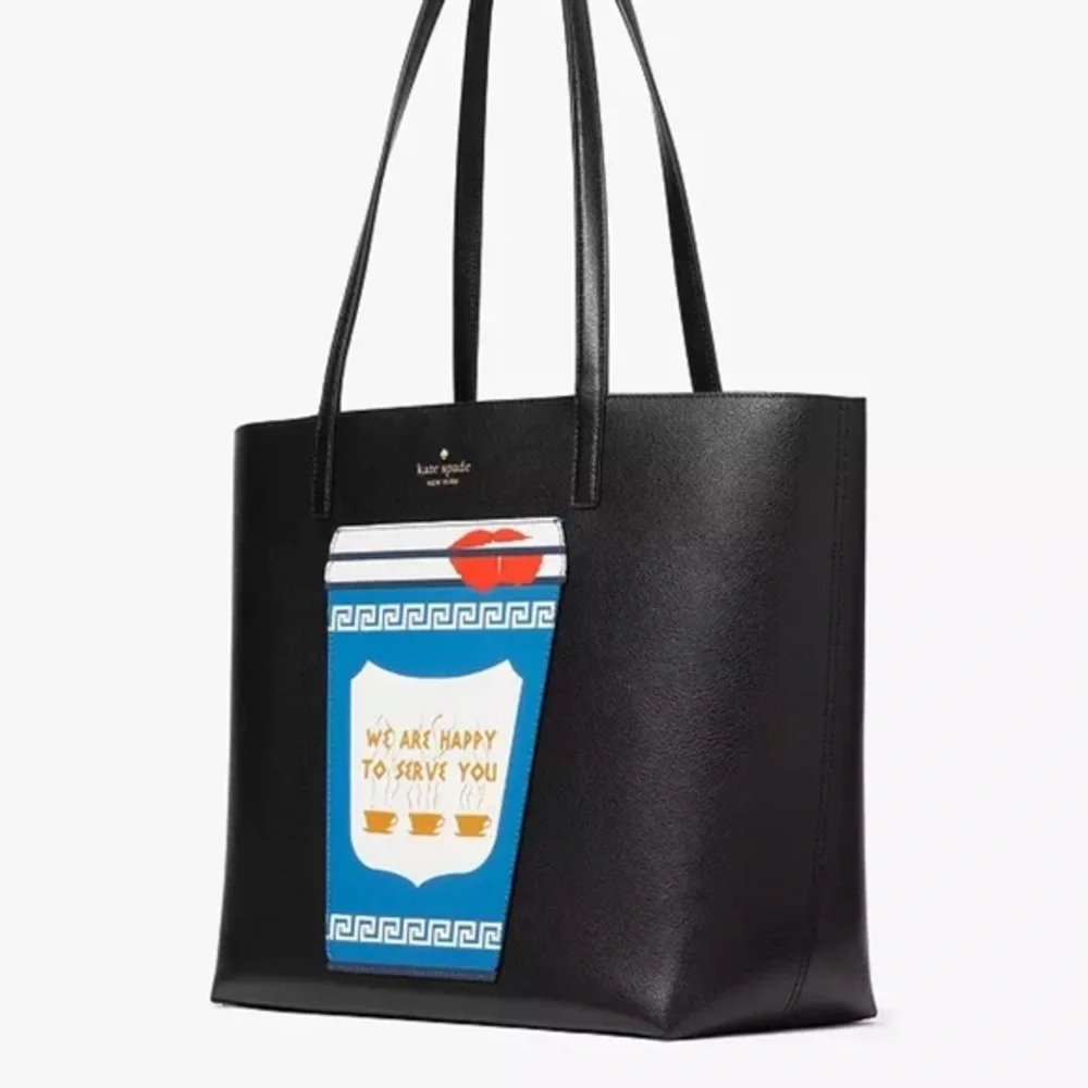 Kate spade New York coffee Break tote bag large